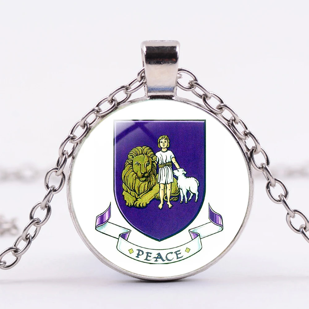 Ожерелье с кабошоном из стекла 5 цветов | Украшения и аксессуары