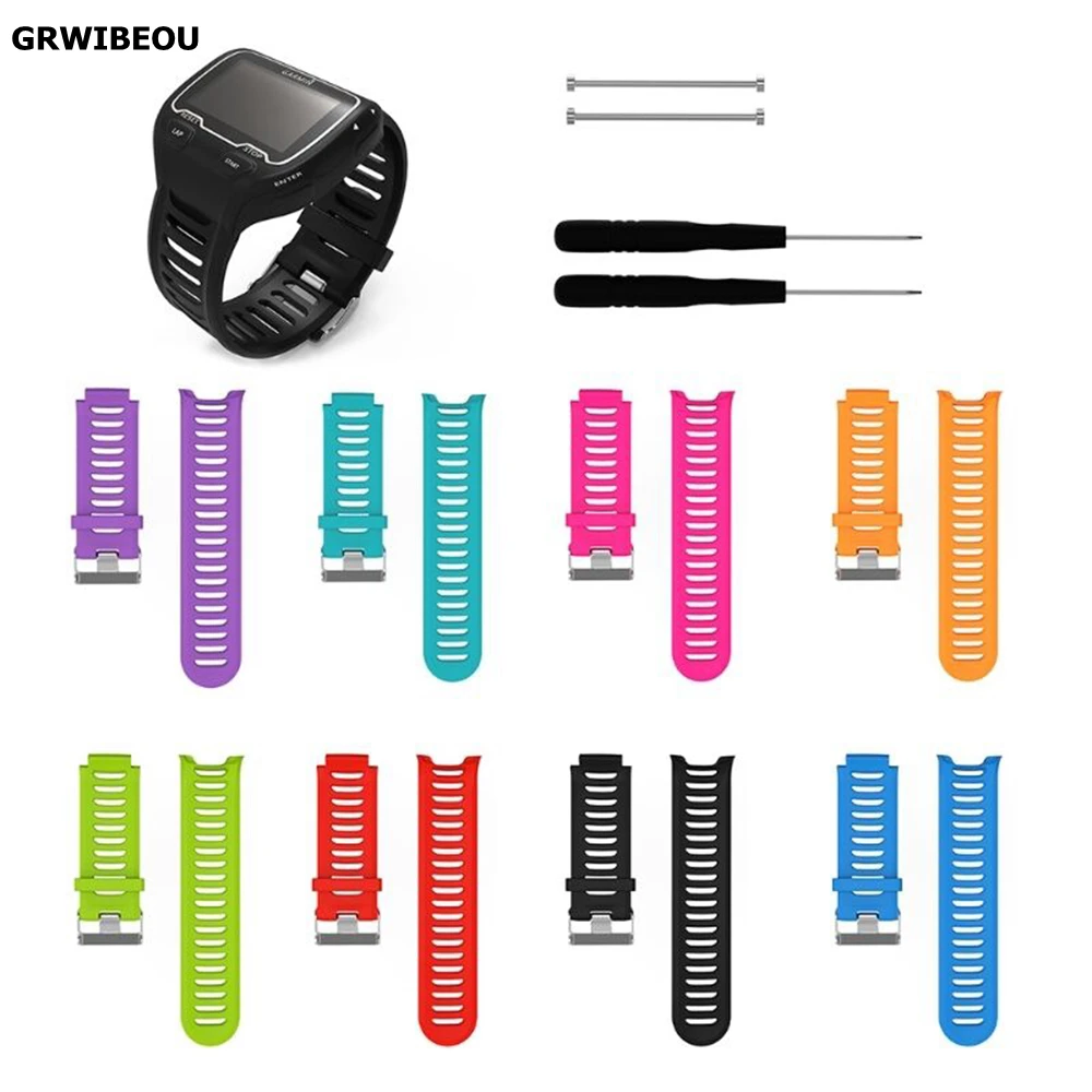 Применимые Garmin Forerunner 910XT умные наручные часы силиконовый браслет сменный Браслет