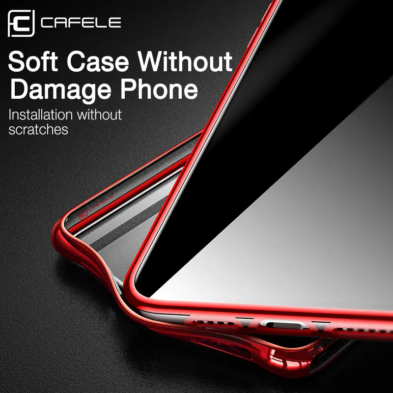 Чехол с покрытием для Iphone 11 Pro Max мягкий ТПУ ультратонкий смешанный силиконовый