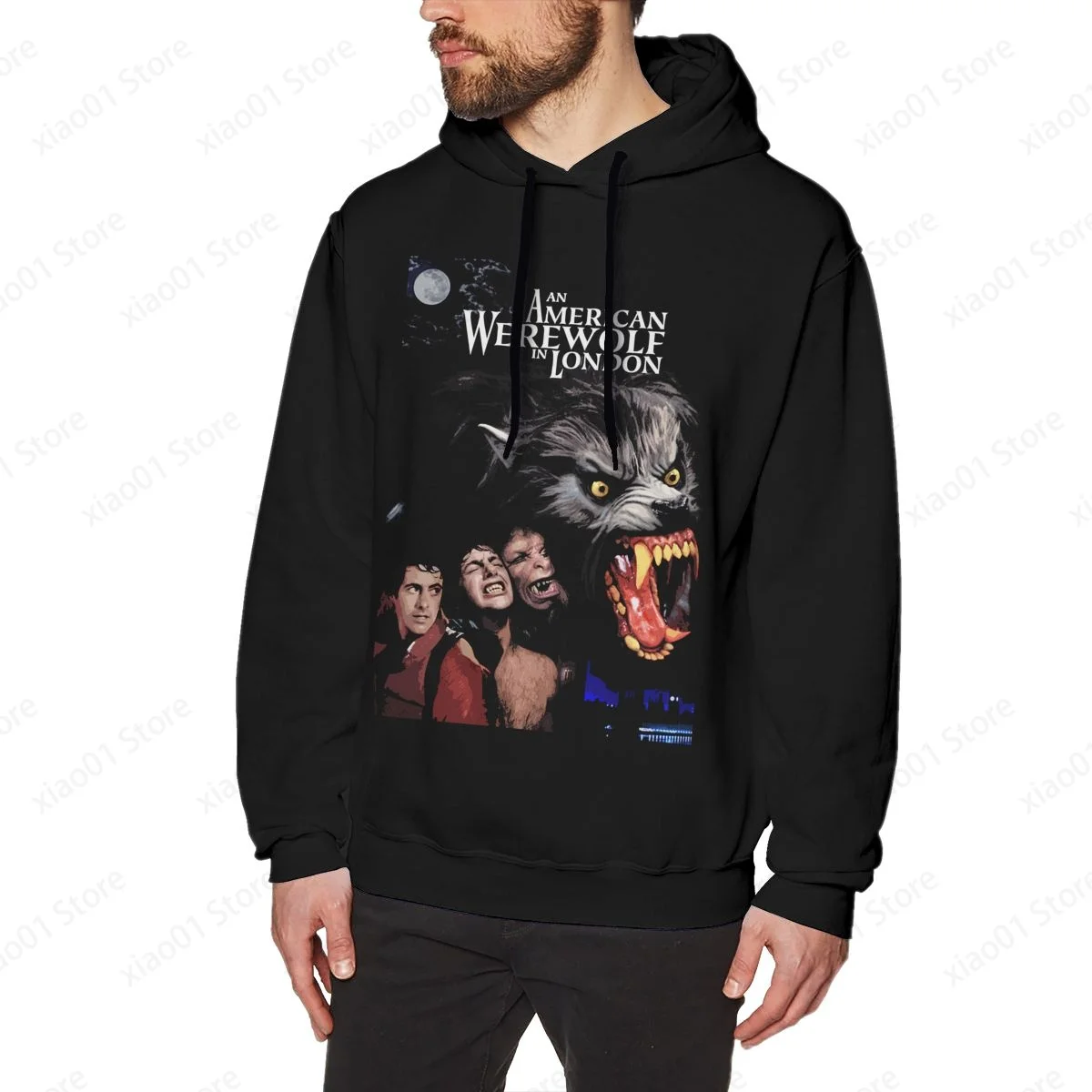 

An American Werewolf In London Hoodie Sweatshirts Fashion Graphics Harajuku Streetwear Hoodies