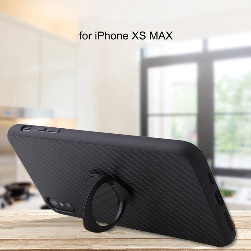 Кожаный чехол для телефона IPhone 11 Pro Max Xr 6s 6 S 7 8 Plus X Xs Max samsung A50 A70 S10 Plus Мягкий чехол с кольцом-держателем Etui