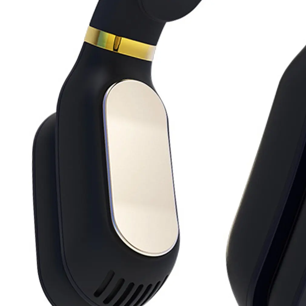 

Mini Neck Fan Portable Air Conditioning Bladeless USB Rechargeable Leafless Wearable Neckband Fan With Warm Heater
