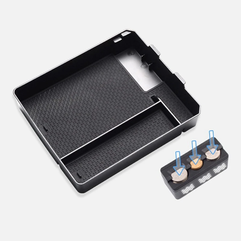 Автомобильная центральная консоль Органайзер коробка для хранения интерьерные