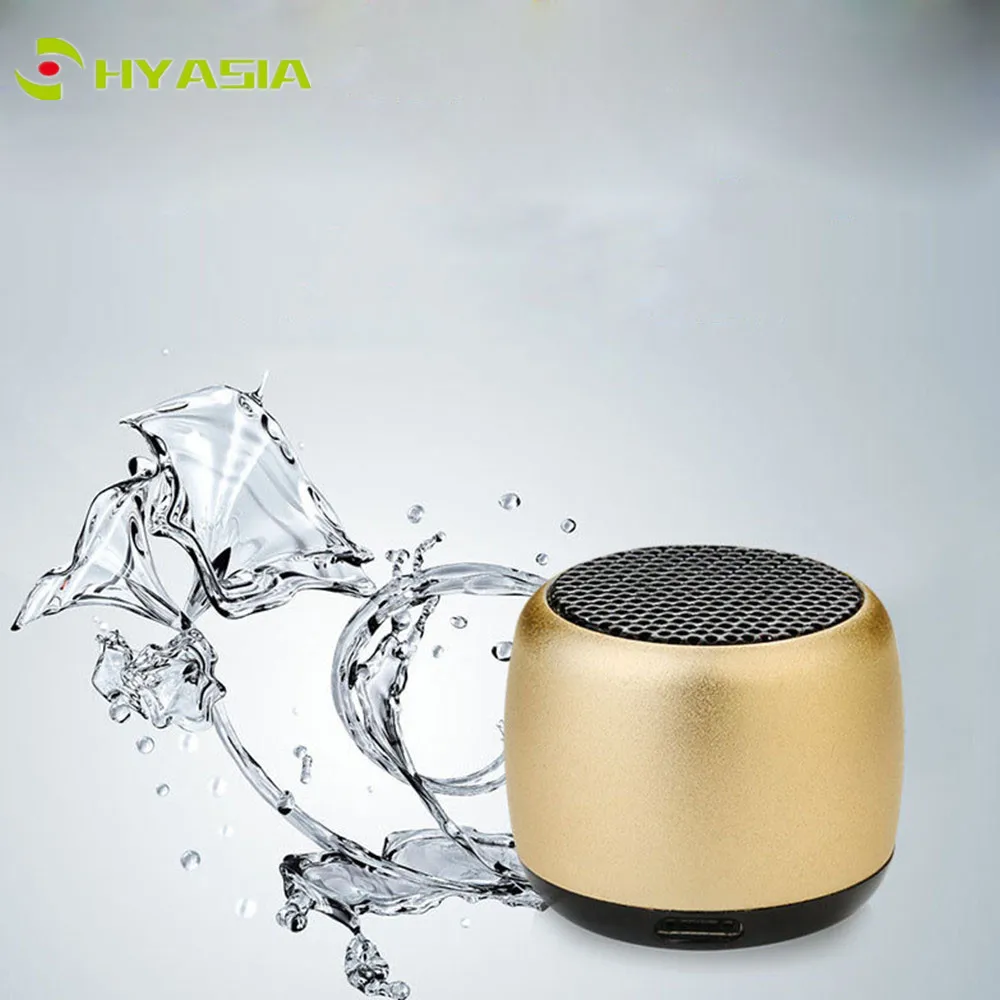 HYASIA TWS Мини Bluetooth динамик портативный водонепроницаемый стерео беспроводные