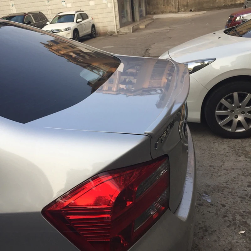 Спойлер для Honda City 2010 2011 2012 2013 2014 автомобильное украшение в виде хвостового крыла