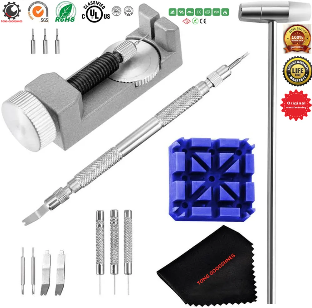 

Watch Band Tool Kit - Watch Link Remover, Spring Bar Tool Set for Watch Repair and Watch Band Replacement
