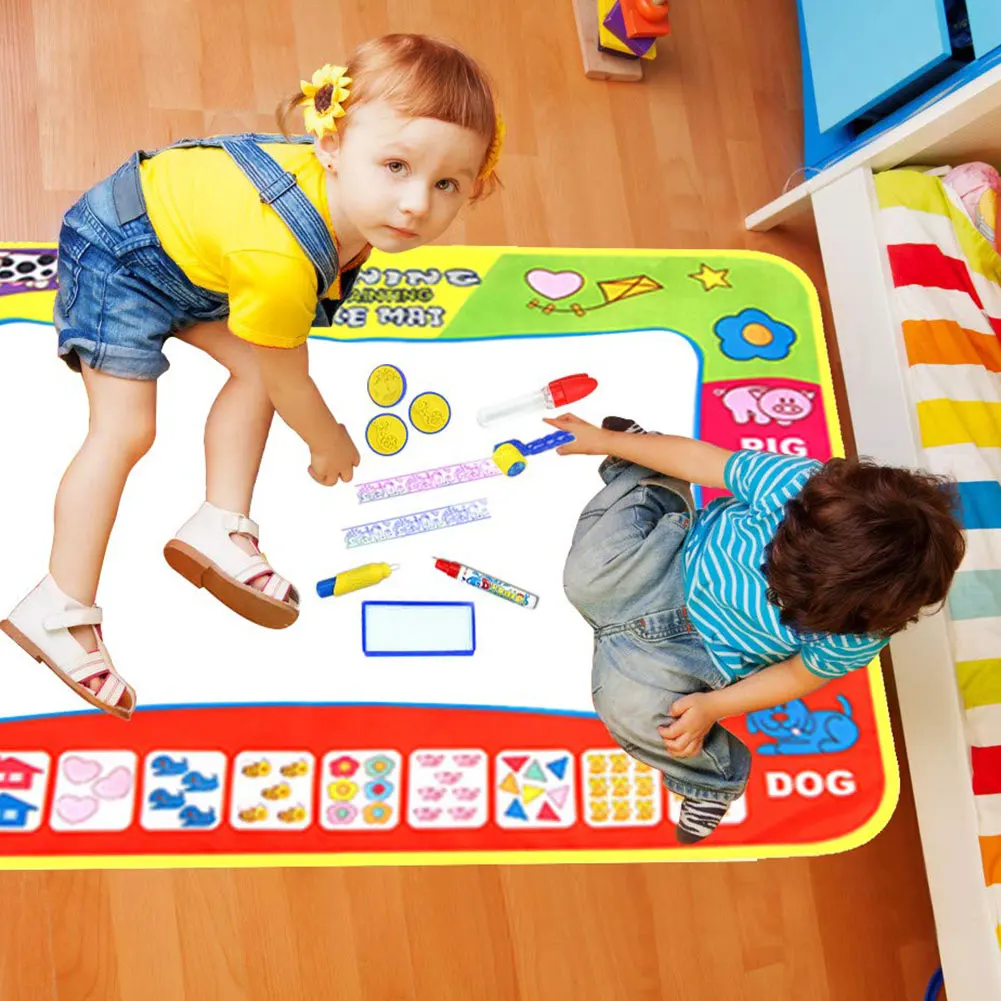 Высокое качество Аква Вода Каракули ручки штамп и роликовые трафареты