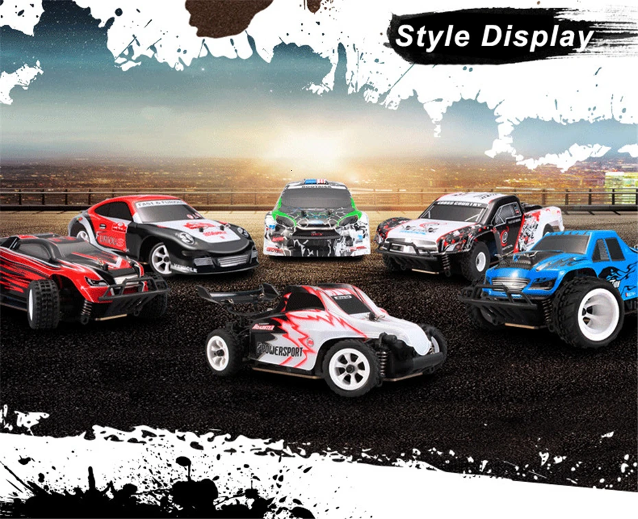 WLtoys 2,4G 4WD 30 км/ч 1/28 RTR версия высокая скорость RC грузовик радио дистанционное управление Монстр Дрифт автомобиль K969 K979 K989 K999 P929 P939