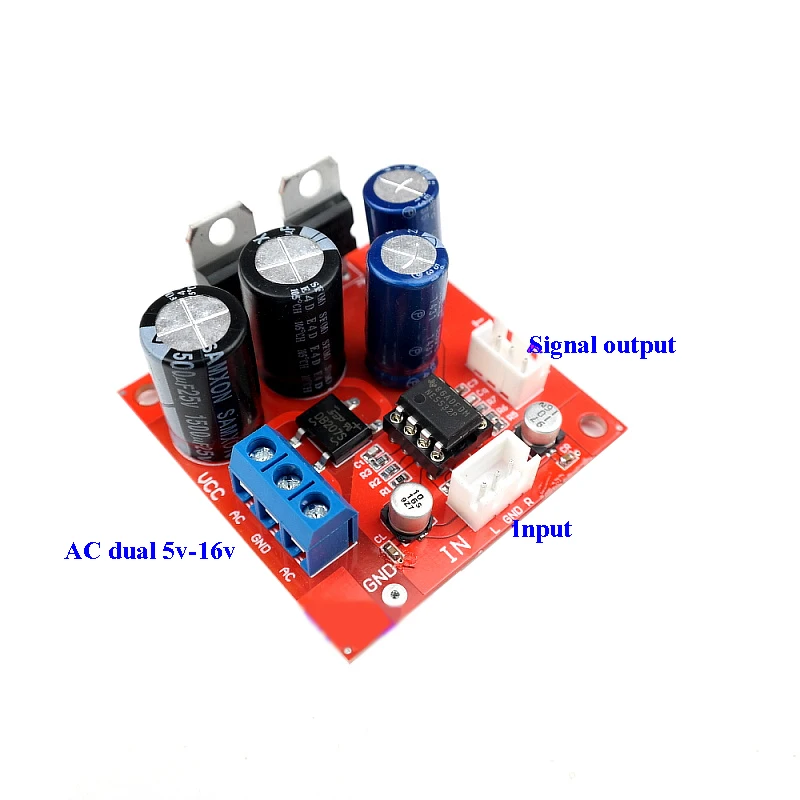 Виниловый проигрыватель предусилитель плата NE5532 мм MC телефонная 5 16 В OP Amp Dual AC E3