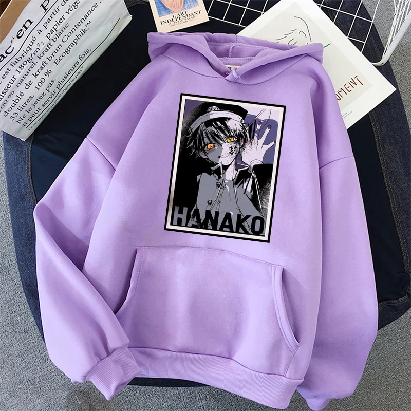 

Jibaku Shounen Hanako-Kun Sweatshirt Harajuku Womens Fleece Hoodies Women Student Casual Pullovers Kawaii oversized sweatshirt