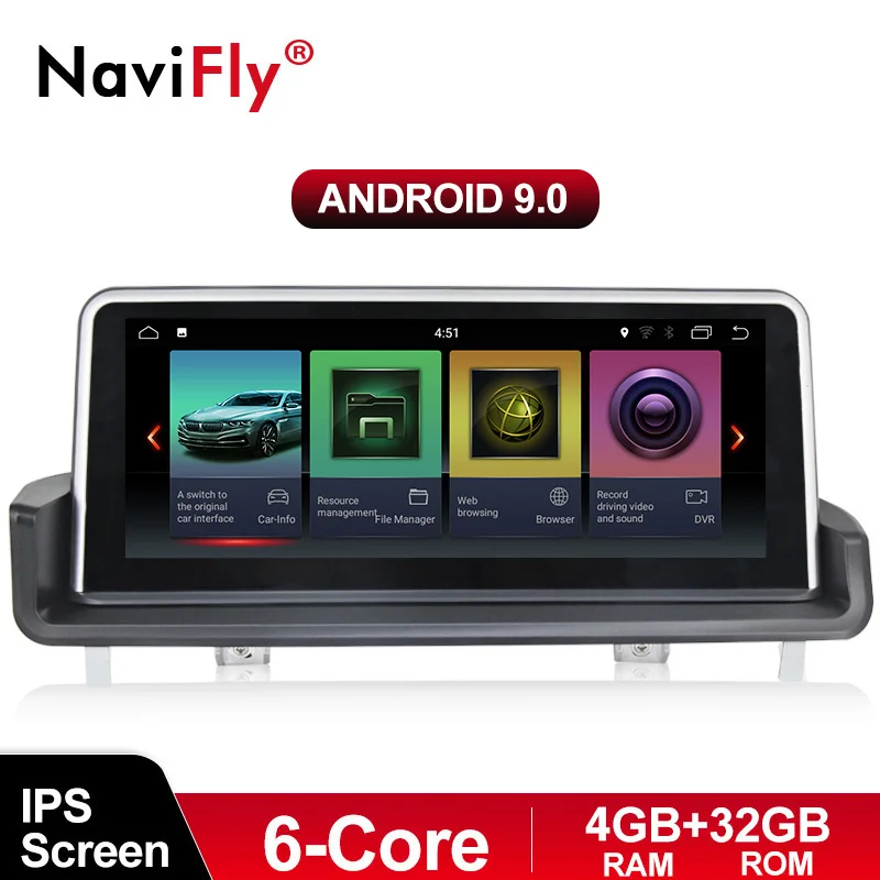 Новинка! Автомобильный мультимедийный плеер PX6 ID7 Android 9 0 6 ядер радио аудио
