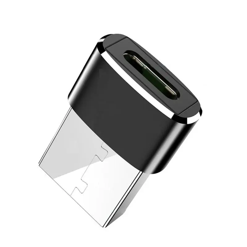 Переходник с USB 2 0 папа на Type C мама конвертер адаптер для компьютера телефона Samsung