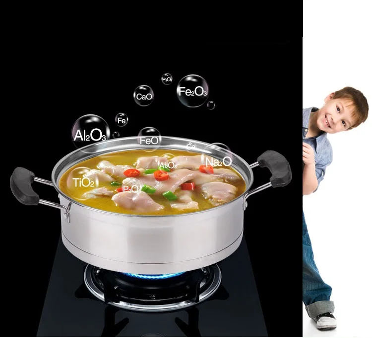 Кухонная посуда из нержавеющей стали 4 л 24 см | Дом и сад