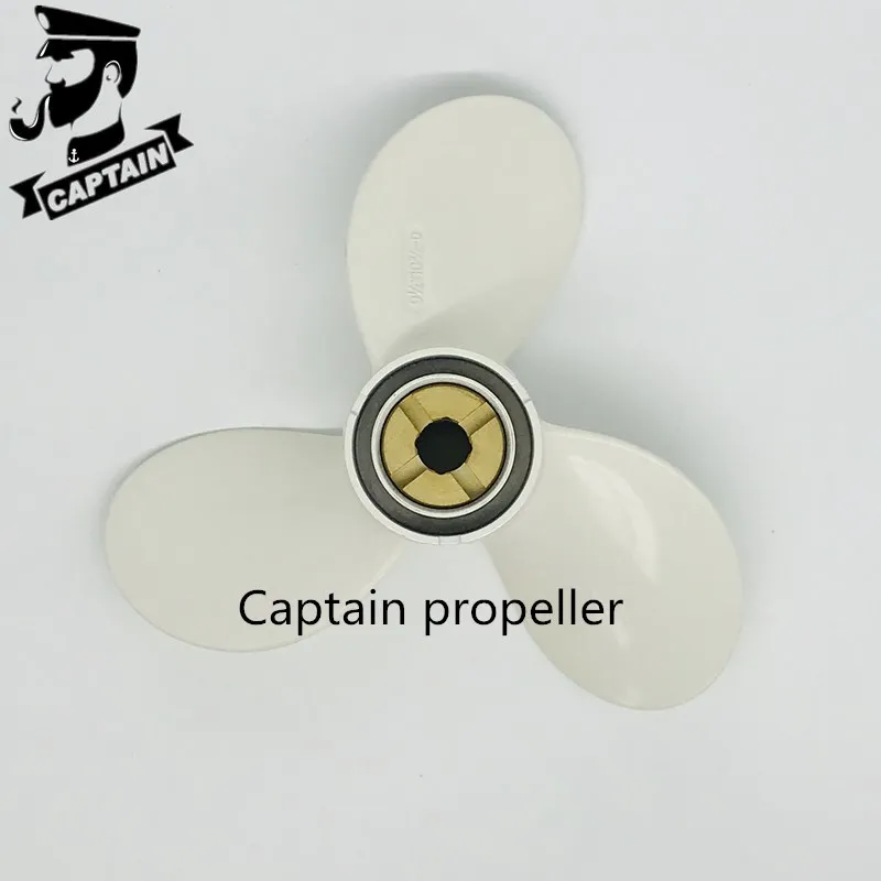 

9 1/4x10 3/4 Propeller Fit Yamaha Outboard Engines 9.9HP 15HP F15C F15 F20 20HP Aluminum Pin Drive RH 626-45943-02-EL-D