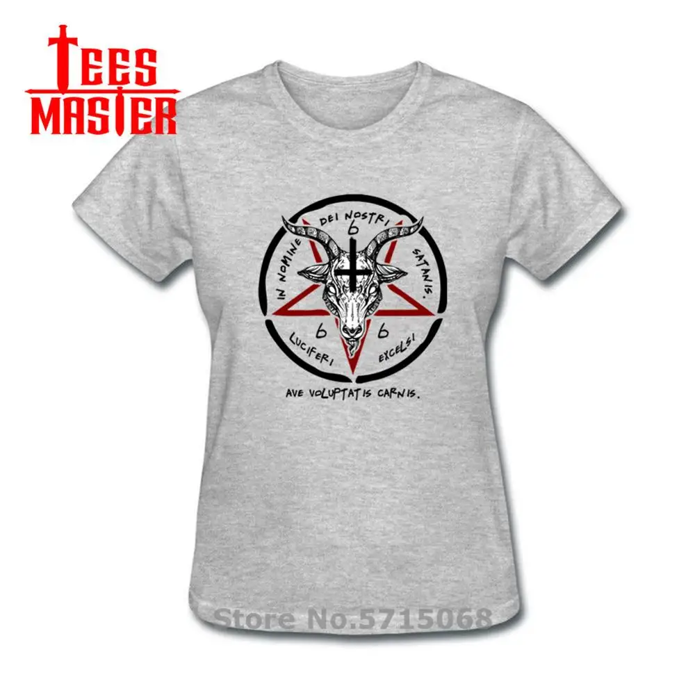 В Стиле Хип Хоп Уличная Топ Новый стиль с изображением Сатанинского козла