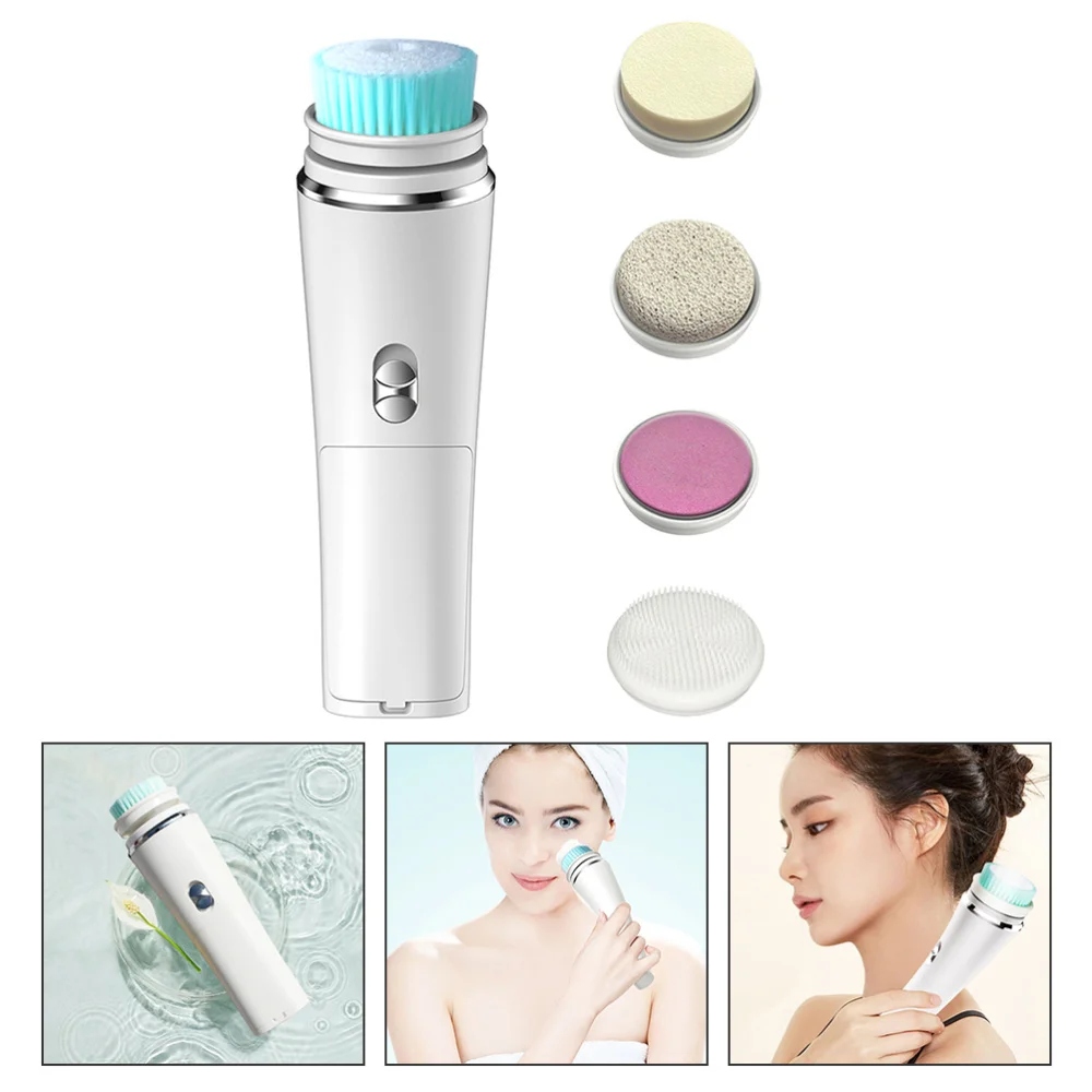 

1 Set Blackhead Brush Tool Facial Pore Cleaning Electric Brush for Girls