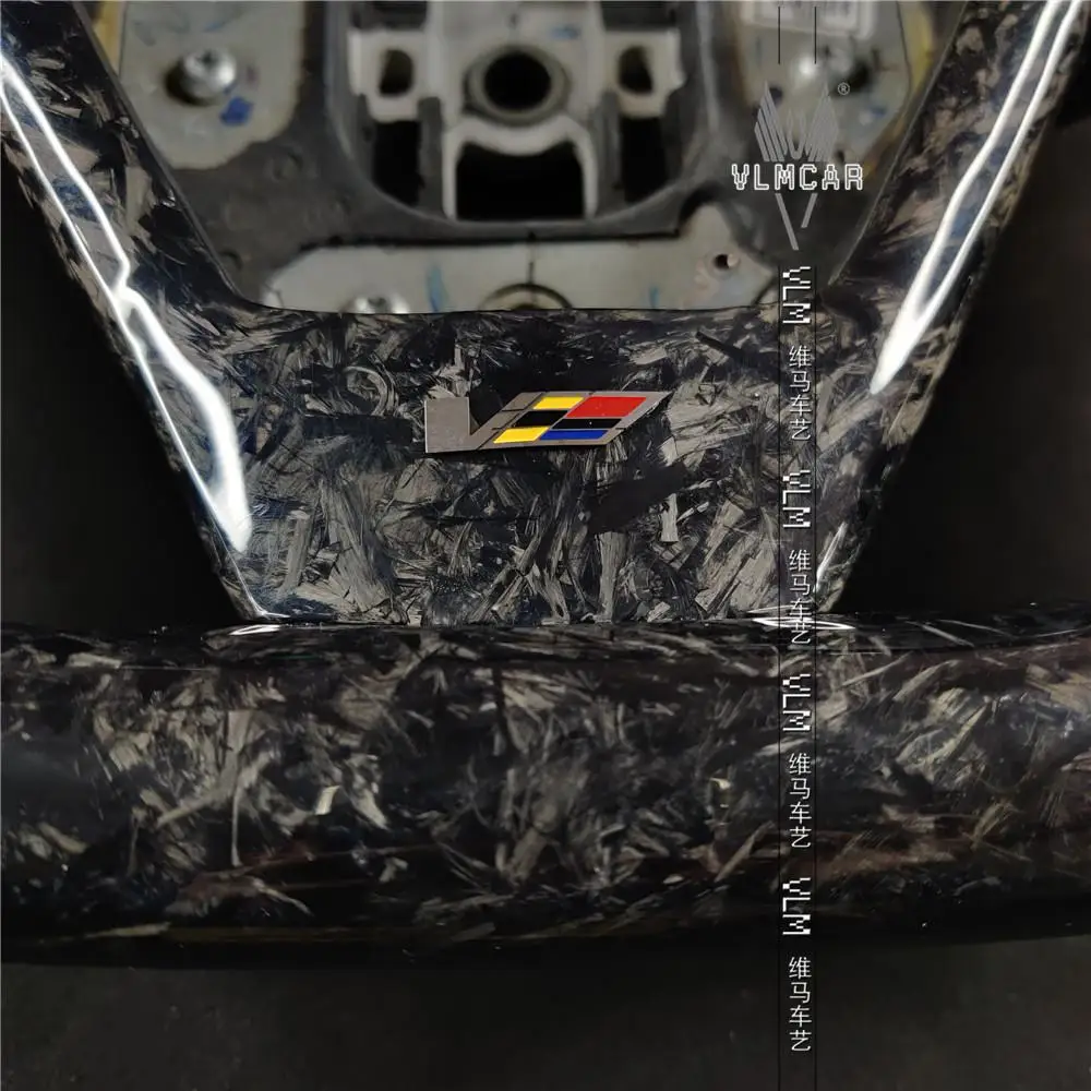 Индивидуальное индивидуальное рулевое колесо из углеродного волокна для CTS V1 2004