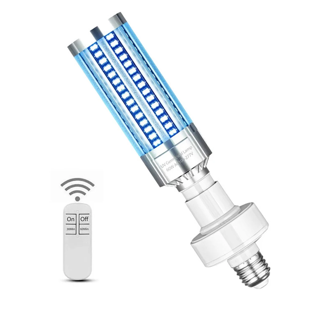 УФ лампа бактерицидная 60 Вт с дистанционным управлением|Ультрафиолетовые лампы|