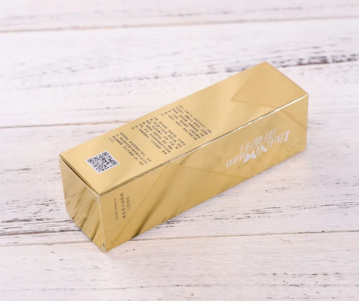 Роскошная Подарочная коробка упаковка складывающаяся для косметики с логотипом