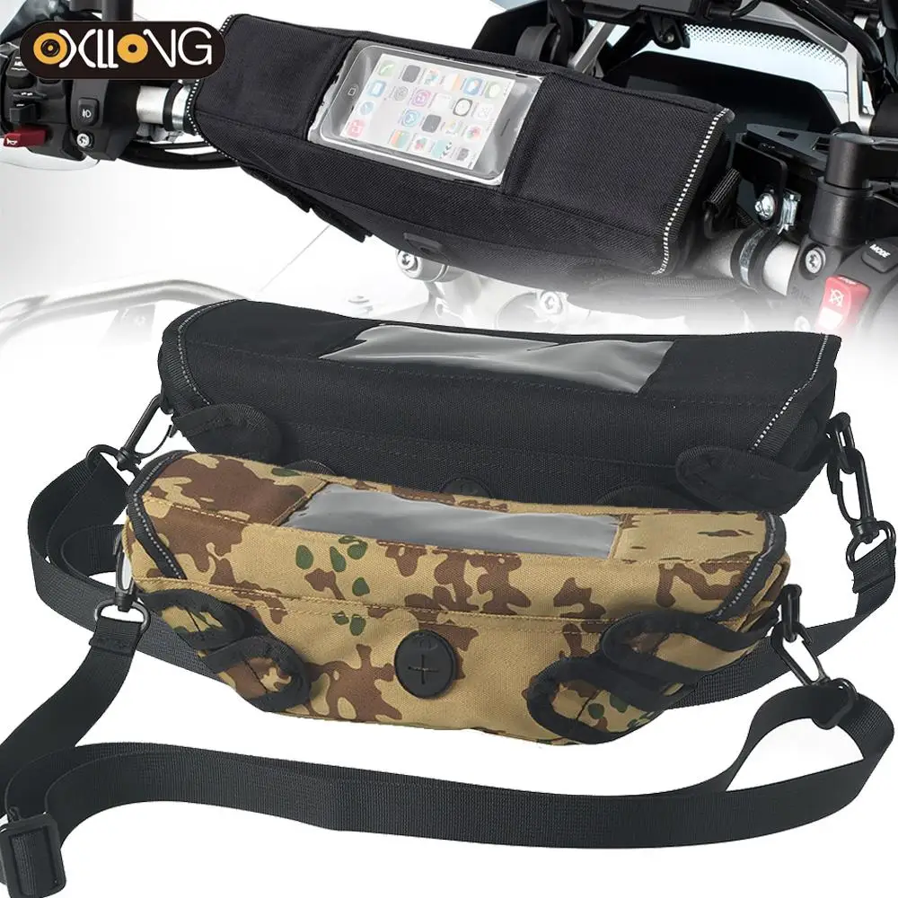 

Motorcycle handlebar navigation bag saddle bag Tool Bags screen For BMW F700GS F800GS F800R F850GS F900R F900XR R1250GS R nineT