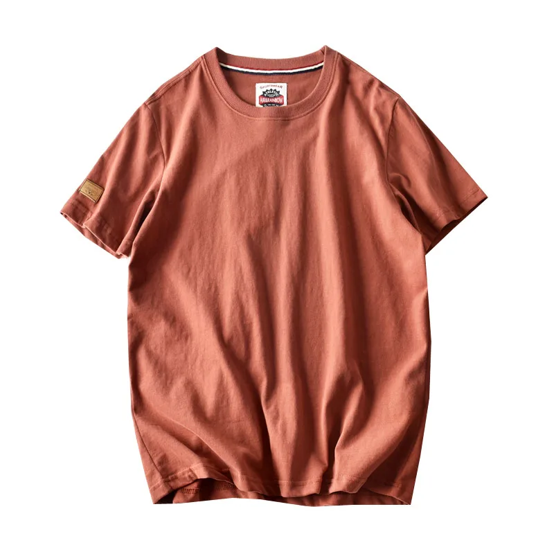 2021 New Arrival Short Sleeve European and American Men's T-shirt Plus Size High Quality Tops Tee for Promotion Wholesale T Sale