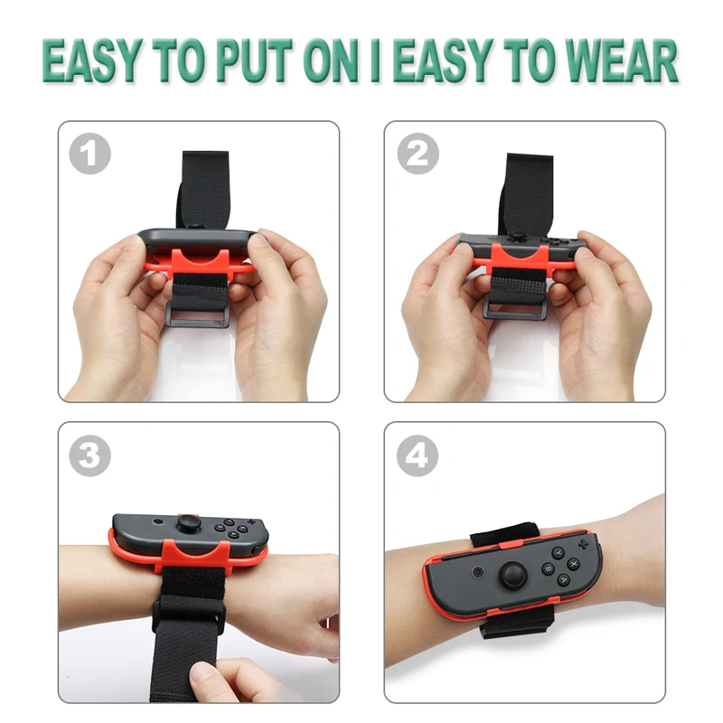 Регулируемый эластичный ремешок для танцев 1 пара Nintendo Switch джойстик Just Dance Joy-Con |