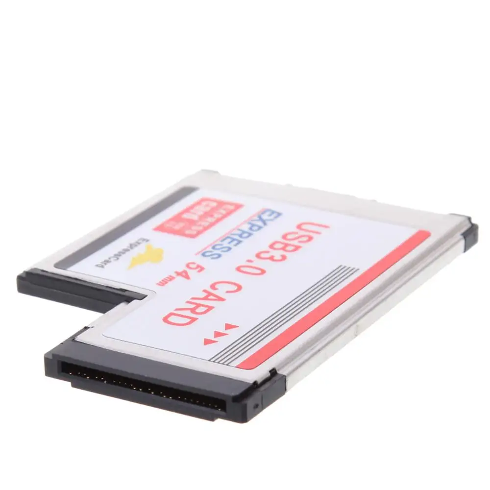 2 порта USB 3 0 концентратор экспресс карта скрытый 54 мм адаптер ExpressCard для