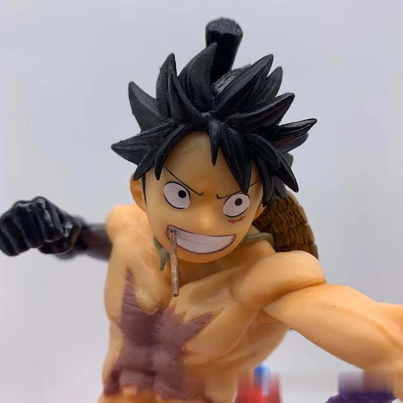 

ONE PIECE Monkey D Luffy Action Figure Land of Wano kimono Toys