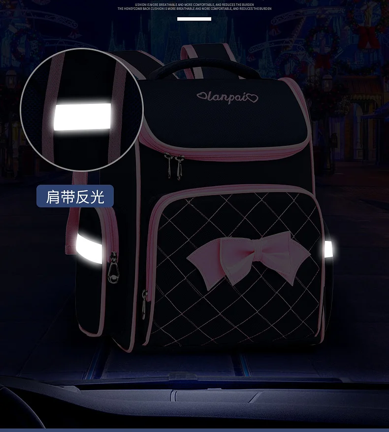 Children School Bags for Girls Orthopedic Backpack Kids princess Backpacks schoolbags Primary School backpack Satchel mochila