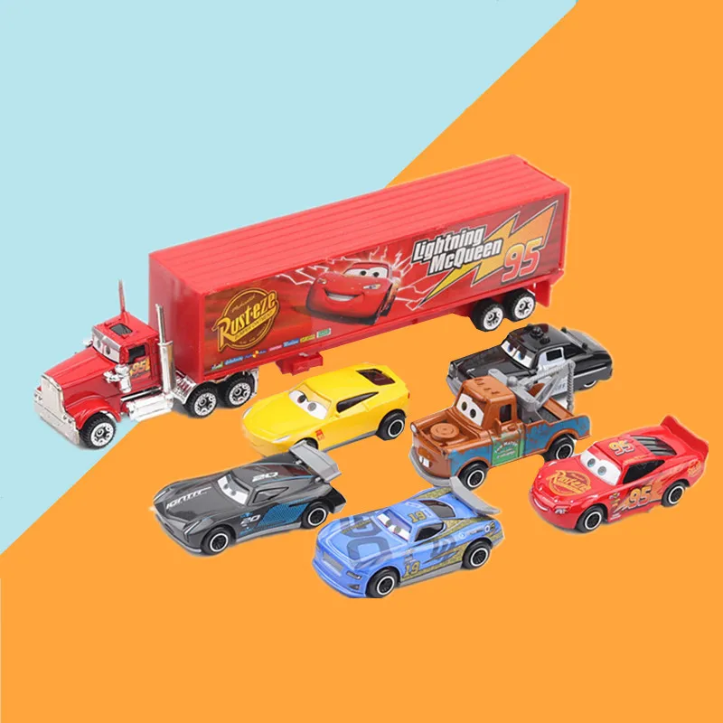 

Disney Play House Toys Fix Tools Engineering Box Pixar Cars 2 3 Lightning Mcqueen Portable Tools Box Car Double Layer Gift Kid