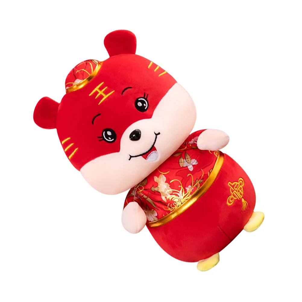 

1 шт., талисман на год Тигра, очаровательный костюм Тан, украшение кукла Тигр