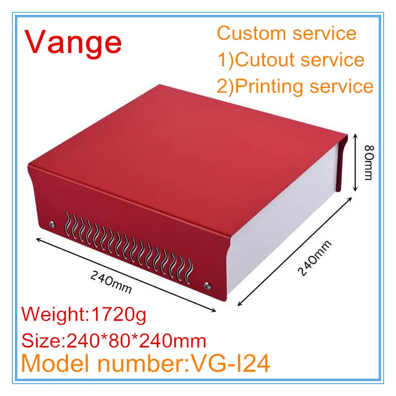 1 шт./лот листовая металлическая электрическая распределительная коробка 240*80*240