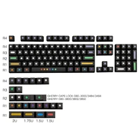 128 keys pbt keycap cherry profile dye sub personalized gmk dots keycaps for mechanical keyboard 61 64 84 108 layout