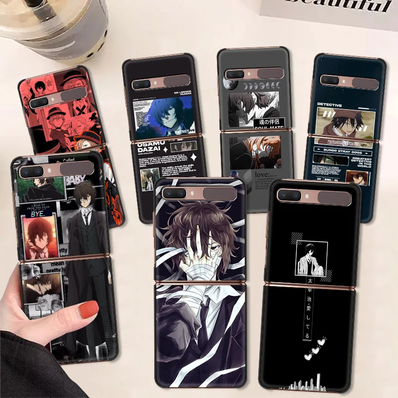 

Чехол для телефона Bungo в стиле аниме бродячие собаки, чехол для Samsung Galaxy Z Flip3, задняя крышка для Galaxy Z Flip 3 Z Flip 5G, мягкий чехол