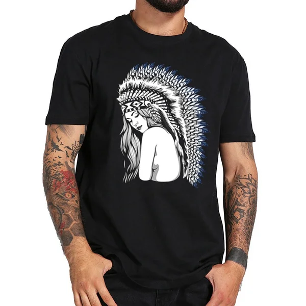 Новая мужская футболка apachegirl 2019, летние мужские футболки с принтом, мужские футболки в стиле ретро, Топ