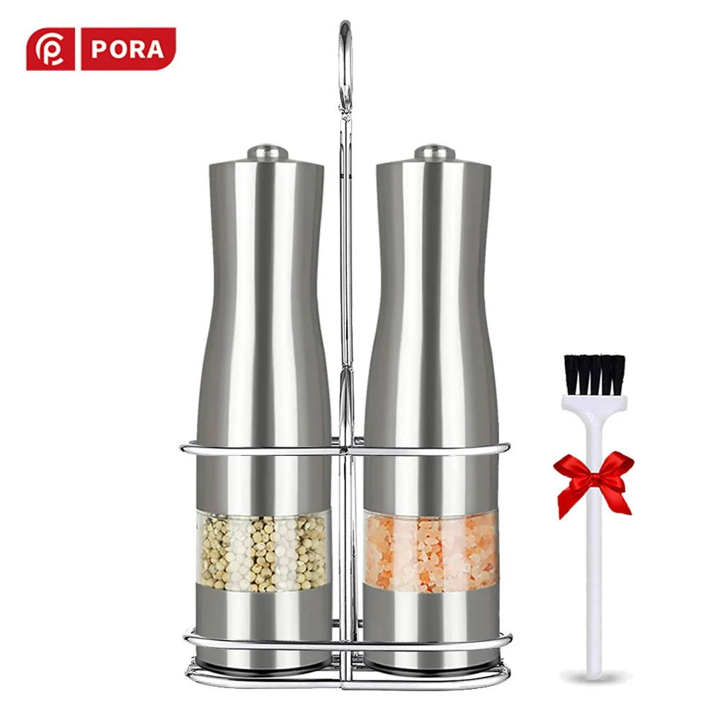 Электрическая мельница для перца мясорубка специй 2 шт. в наборе соли и из