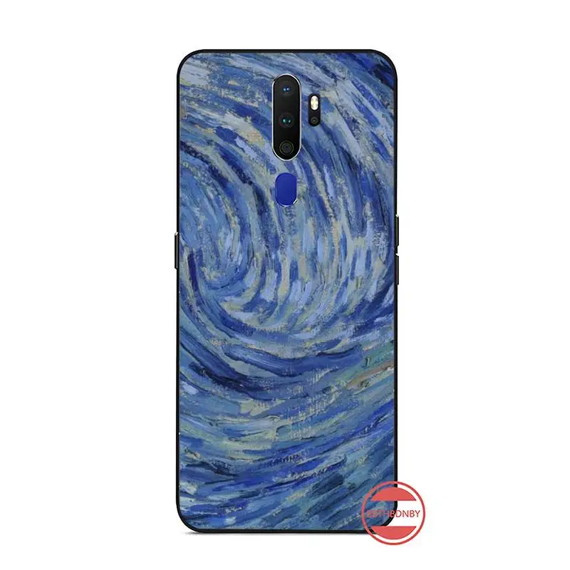 

Renaissance Van Gogh Art Phone Case For OPPO F 1S 7 9 K1 A77 F3 RENO F11 A5 A9 2020 A73S R15 REALME PRO