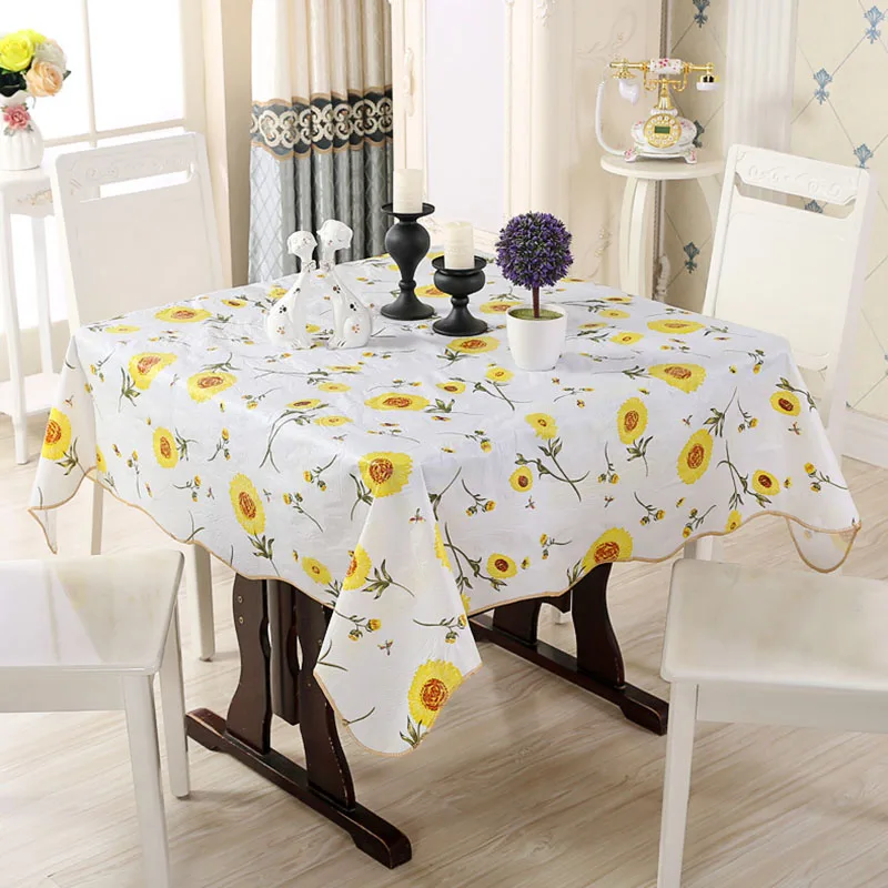 Скатерть из ПВХ 2020 водонепроницаемая скатерть маслостойкая для стола