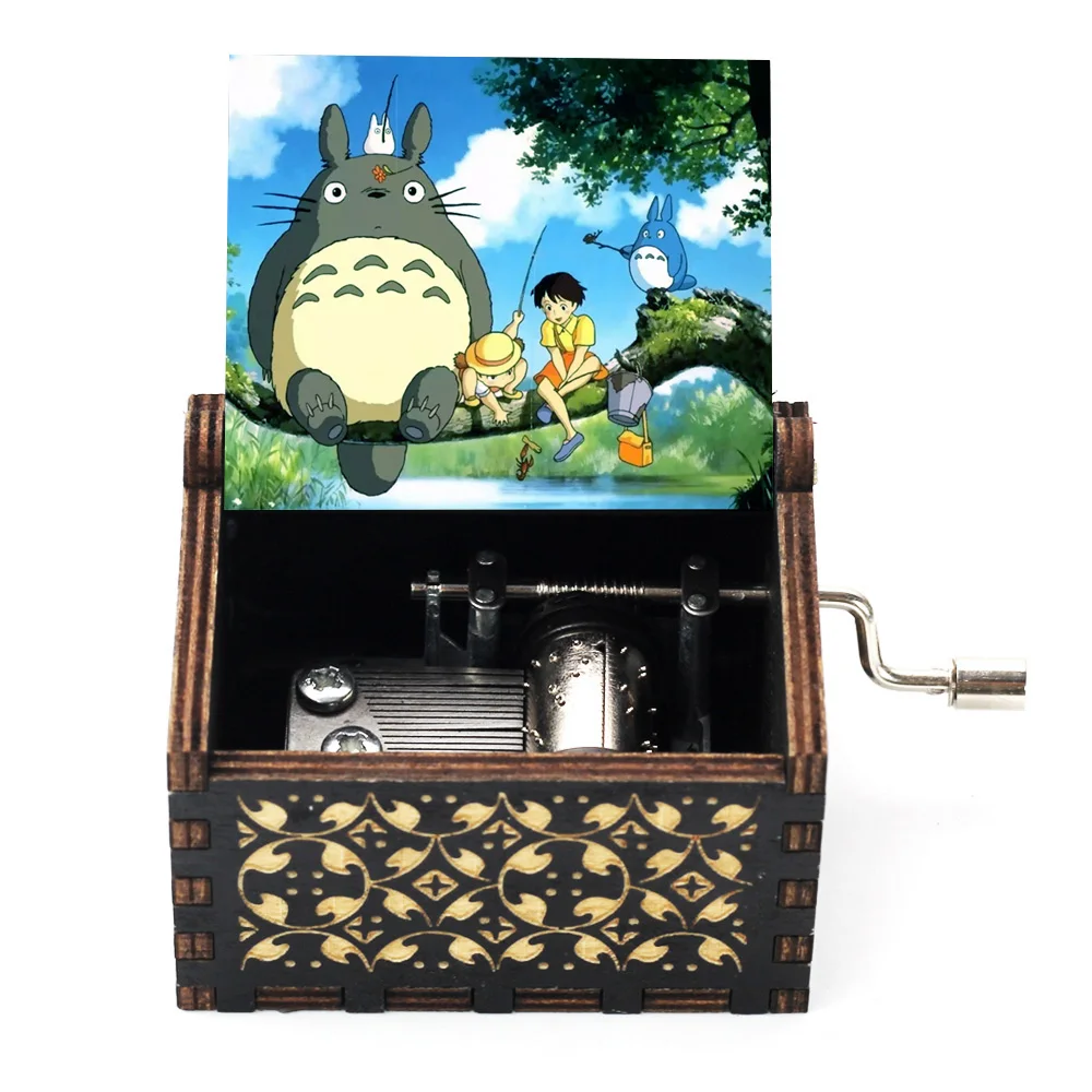 Деревянная музыкальная шкатулка с резьбой в античном стиле You Are Our Sunshine LOVE DAD LOV MOM