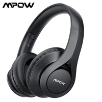 mpow 059 prolite bluetooth headphones 60hrs wireless headphones leading bluetooth 5 0 headset cvc6 0 michifi stereo sound