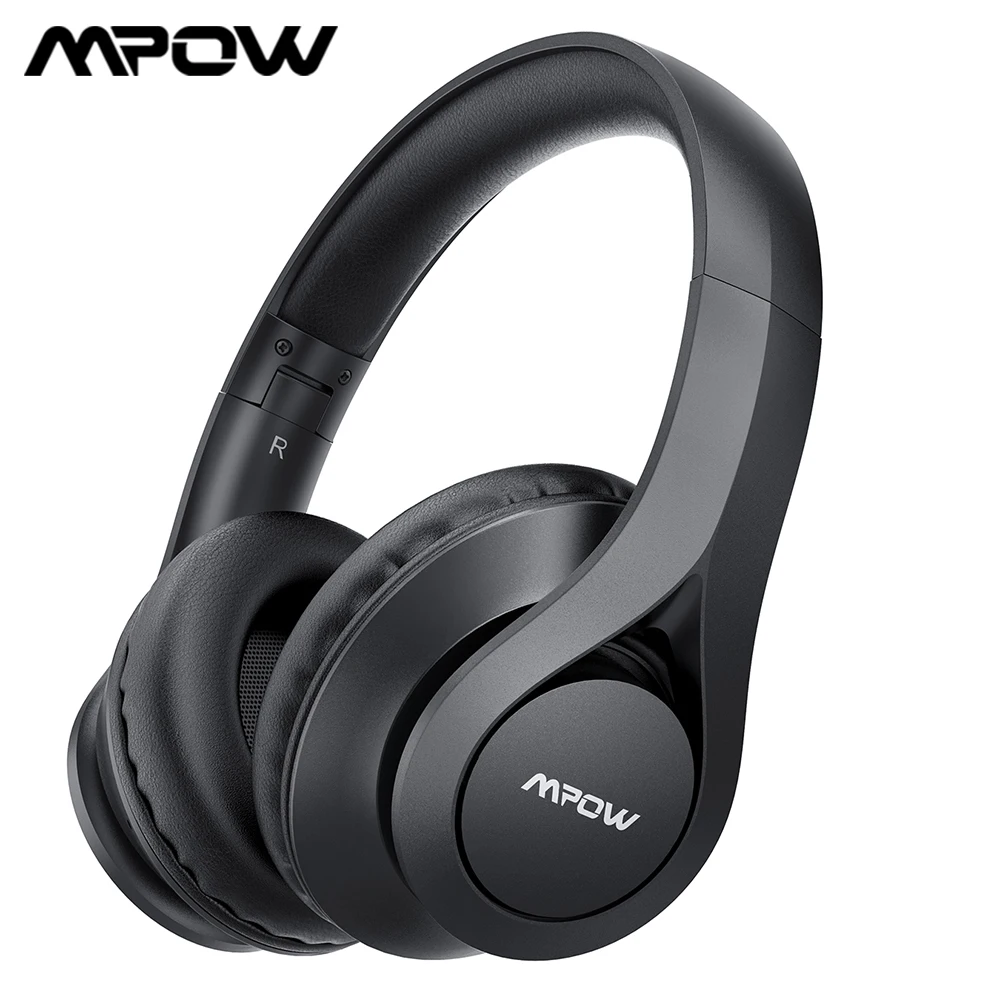 Mpow 059 Pro/Lite Bluetooth наушники 60Hrs Беспроводной ведущих 5 0 гарнитура CVC6.0 микрофоном и Hi