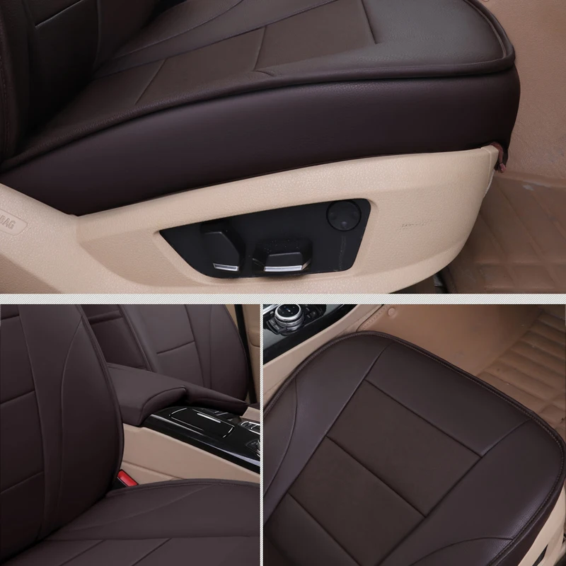 Чехлы AutoDecorun на сиденья автомобиля из натуральной кожи Защитные чехлы для Mercedes Benz