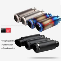 51mm modified motorcy motorcycle exhaust pipe muffler escape moto for bmw mt07 mt09 z1000 zx6r tmax500 z400 r6 r3 nmax