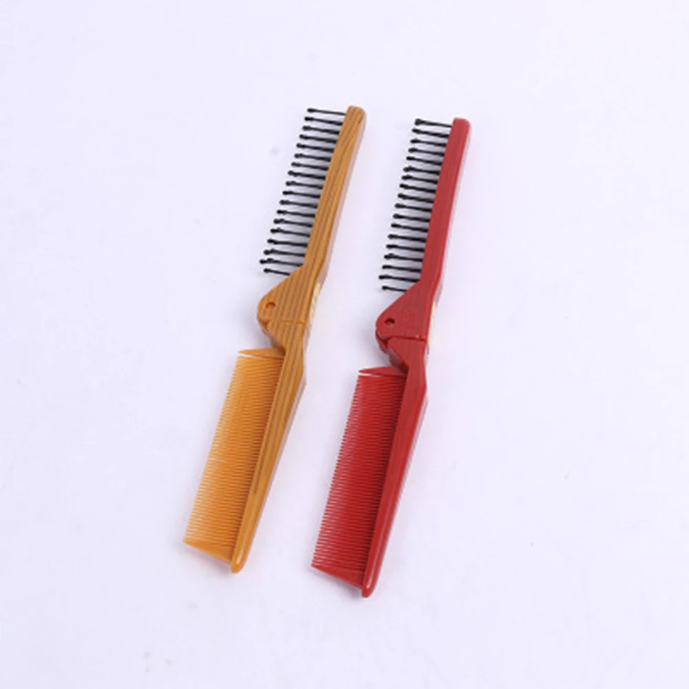 1 шт. Портативный портативный гребень для волос Щетка массажная расческа анти