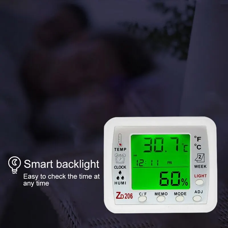 Цифровой термометр гигрометр комнатный датчик температуры и влажности с