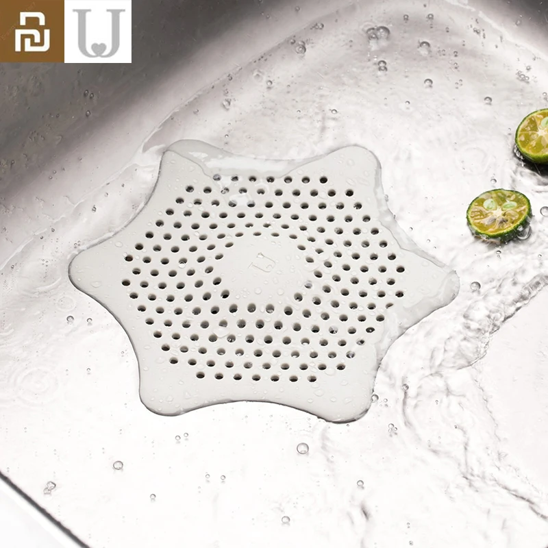 Силиконовый Фильтр Youpin 16 см сетчатый фильтр для раковины отверстие слива волос