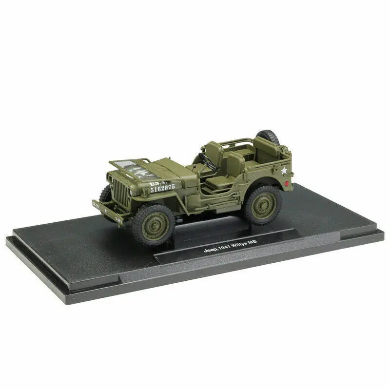 Модель гоночного автомобиля Welly 1:18 Jeep 1941 Willys MB новая модель в коробке|Наземный