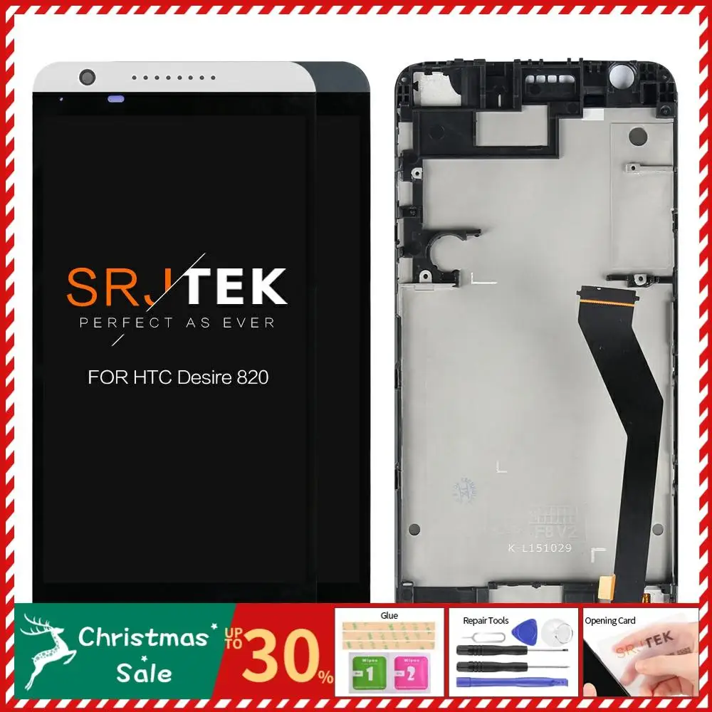 SRJTEK для htc Desire 820 ЖК сенсорный экран для htc Desire 820 дисплей дигитайзер сборка Ремонт Запасные части