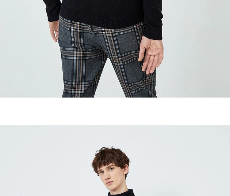 JackJones Мужской умный Повседневный свитер с длинными рукавами и высоким воротником 219324520