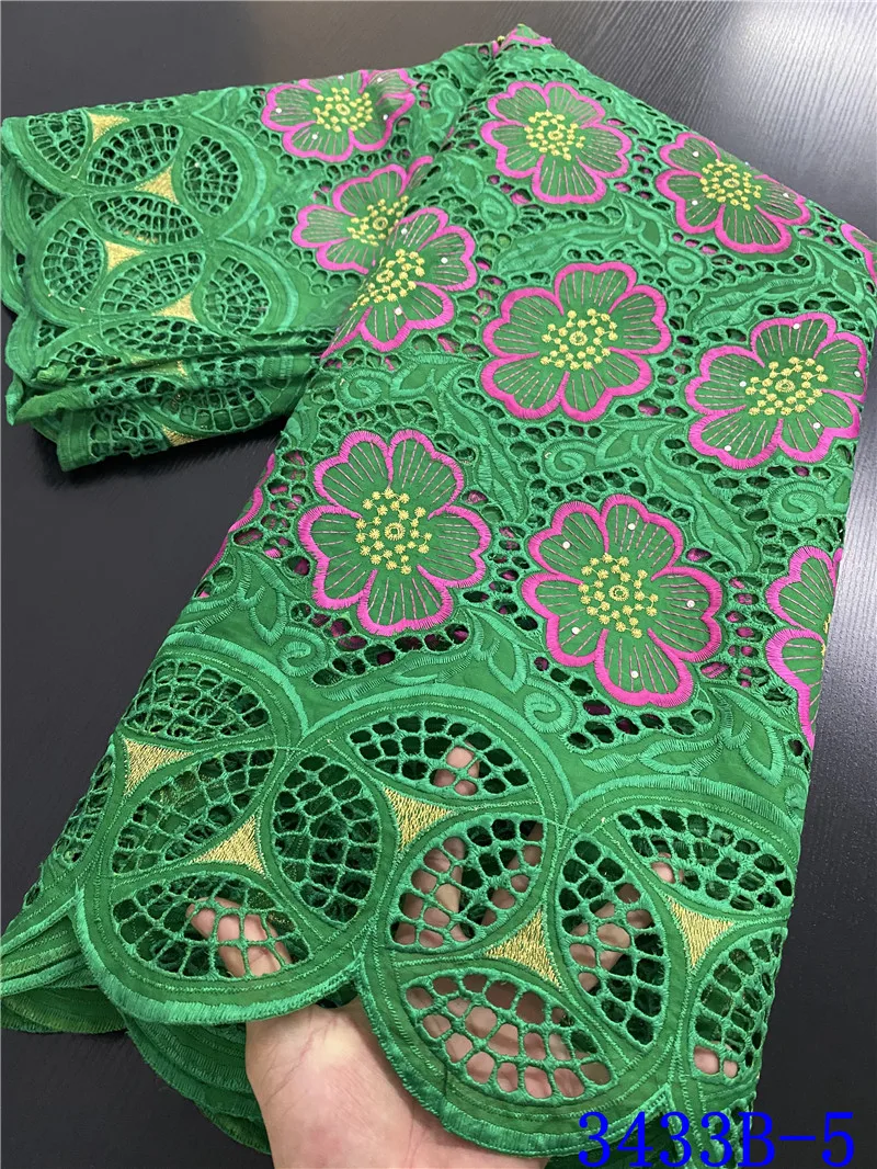 

NIAI Bazin Riche Getzner Fabric African Lace Fabric 2020 High Quality Nigerian Lace Fabrc For Dress Sewing XY3433B-7